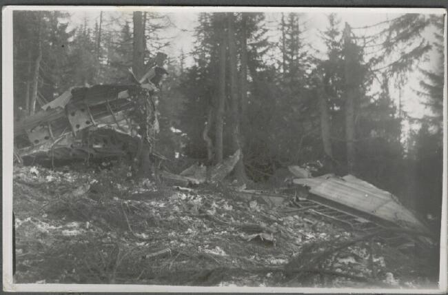 Crash Site of 42-30428  MACR 2591 - 2-25-44 B-17 42-30428 Touchy Goose