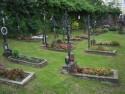 The graveyard where Bill's comrades were burried until they were moved home or to a Military Cemetery.