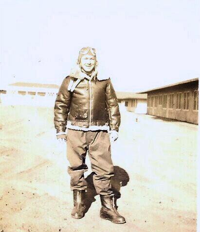 Lt. Rawles in flight suit.