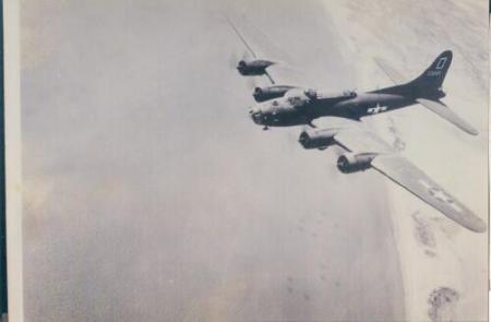 B-17 in flight