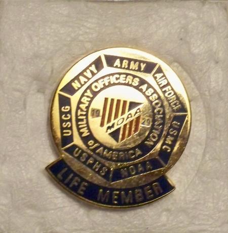 Military Officers Association of America Pin
