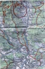 Location of Crash Site of 42-97165  'Sleepy Time Gal'