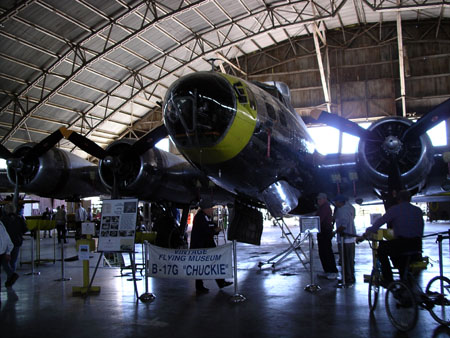 B-17 at Vintage Flying Museum in Ft. Worth 