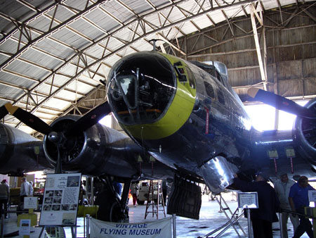 B-17 at Vintage Flying Museum in Ft. Worth